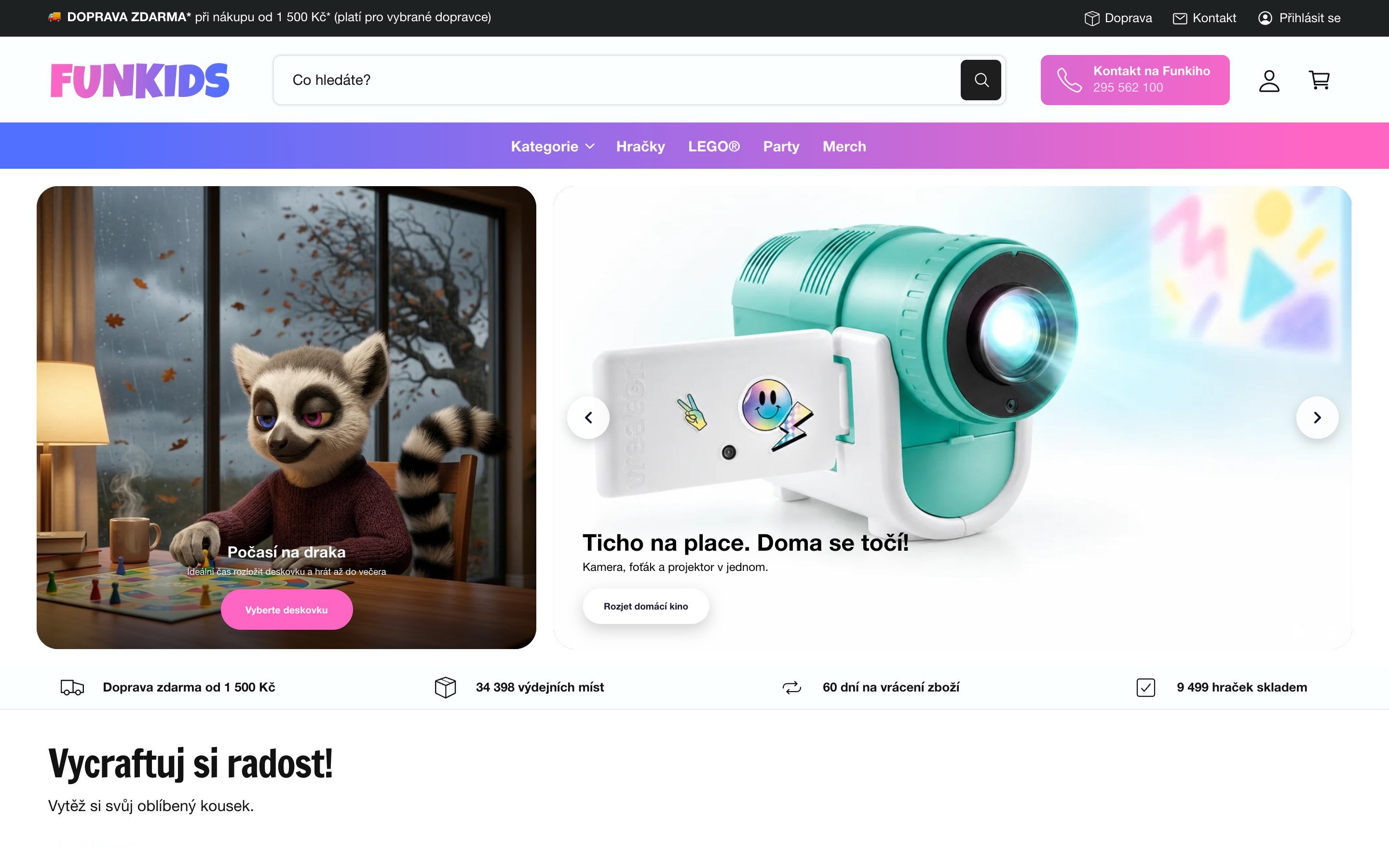 E-shop Funkids na Shopify Plus